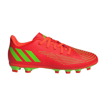 Scarpe da calcio arancioni da ragazzo adidas Predator Edge 4 FxG J, Brand, SKU s356000057, Immagine 0